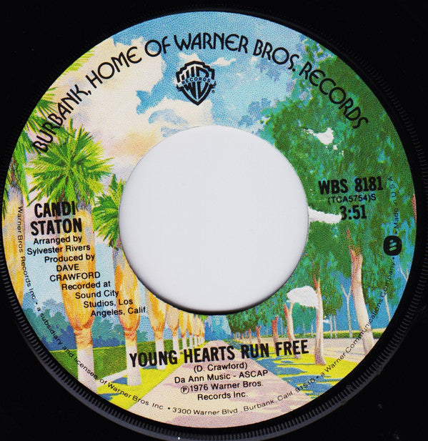 Candi Staton : Young Hearts Run Free (7", Win)