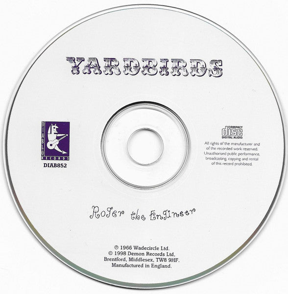 The Yardbirds : Roger The Engineer (CD, Album, Mono, RE)