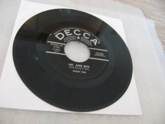 Ernest Tubb : Mr. Juke Box / Walking The Floor Over You (7", Single)