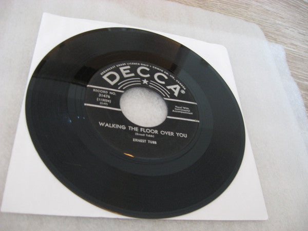Ernest Tubb : Mr. Juke Box / Walking The Floor Over You (7", Single)