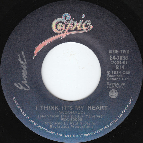 Everest (5) : You Make Me Shiver (7", Single)