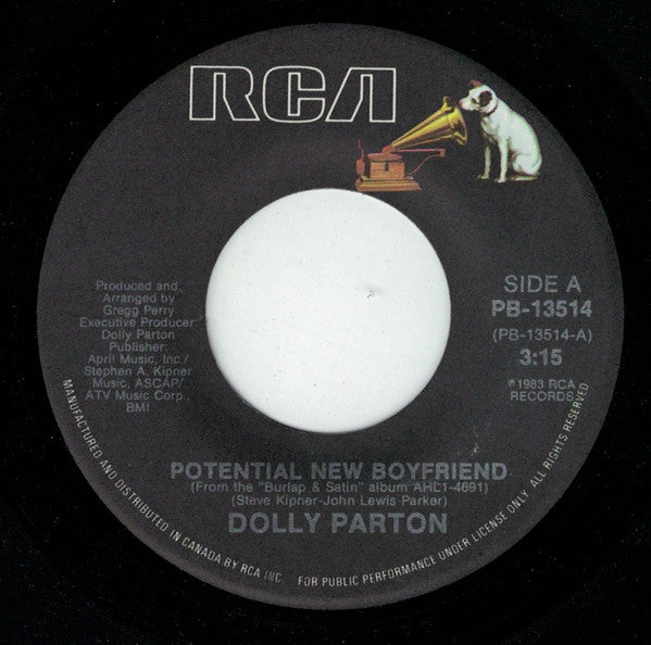 Dolly Parton : Potential New Boyfriend (7", Single)