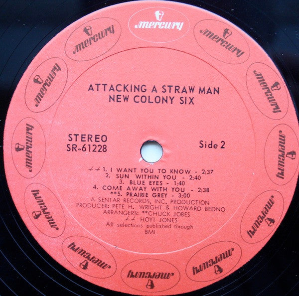 The New Colony Six : Attacking A Straw Man (LP, Album)