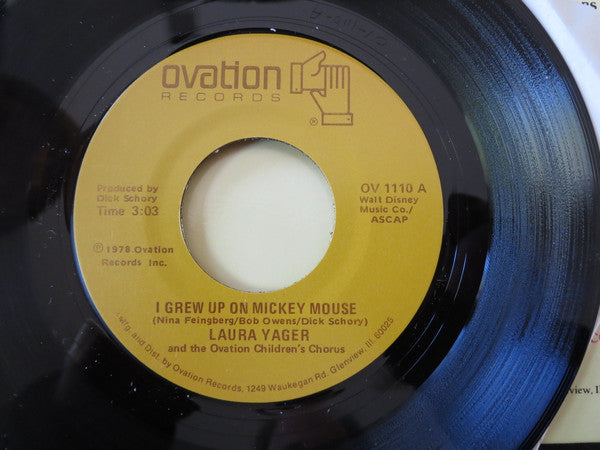 Various : I Grew Up On Mickey Mouse (7")