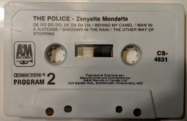 The Police : Zenyatta Mondatta (Cass, Album, Dol)