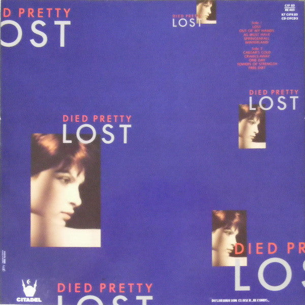 Died Pretty : Lost (LP, Album)