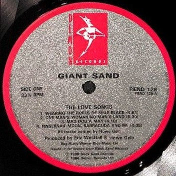 Giant Sand : The Love Songs (LP, Album)