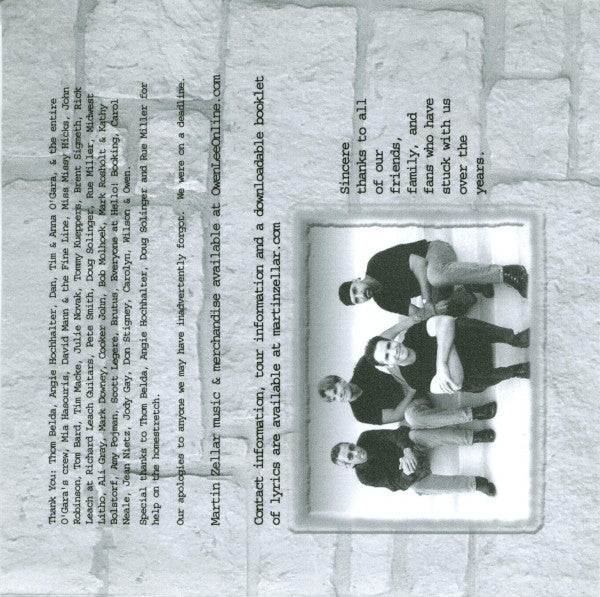 Martin Zellar & The Hardways : Scattered (CD, Album)
