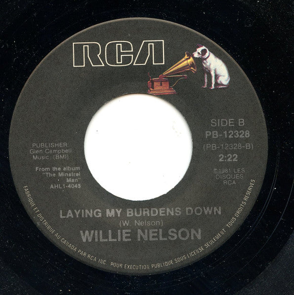 Willie Nelson : Mountain Dew (7", Single)