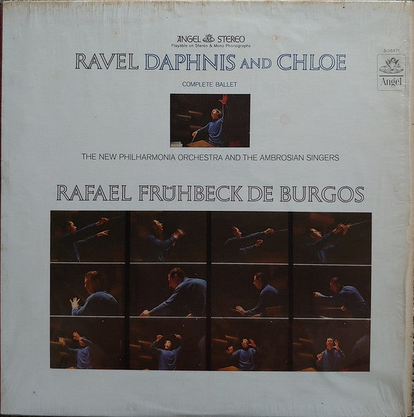 Maurice Ravel / Rafael Frühbeck De Burgos / New Philharmonia Orchestra and The Ambrosian Singers : Daphnis and Chloe (LP)
