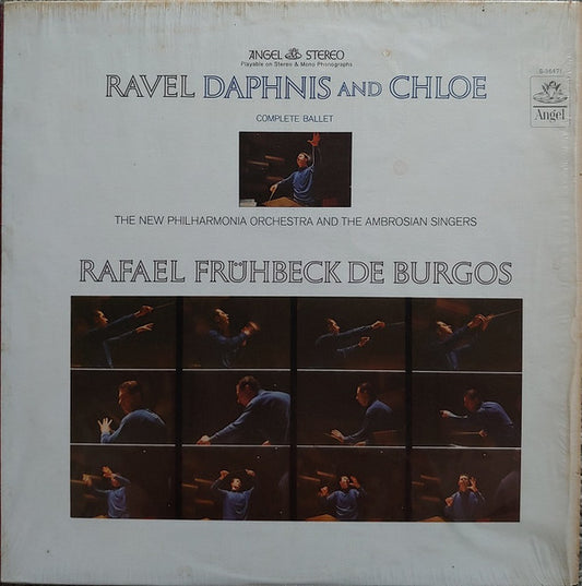 Maurice Ravel / Rafael Frühbeck De Burgos / New Philharmonia Orchestra and The Ambrosian Singers : Daphnis and Chloe (LP)
