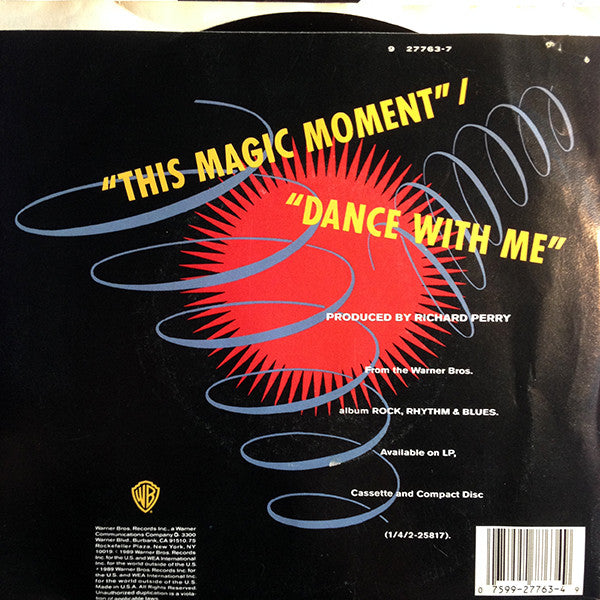Rick James : This Magic Moment / Dance With Me (7", Single)