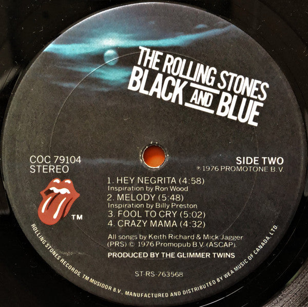 The Rolling Stones : Black And Blue (LP, Album, No )