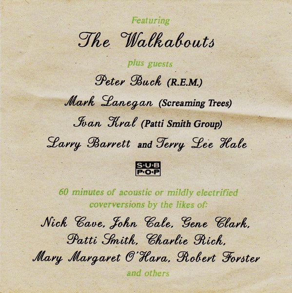 The Walkabouts : Satisfied Mind (CD, Album, Dig)