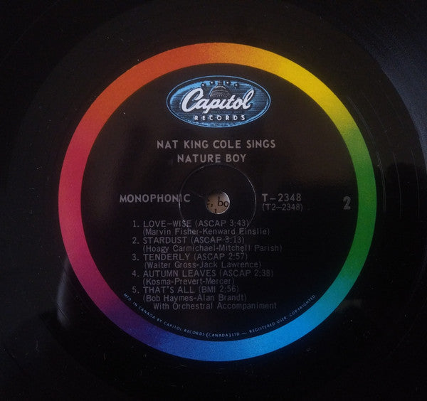Nat King Cole : Nature Boy (LP, Comp, Mono)