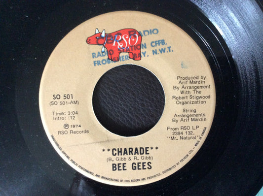 Bee Gees : Charade (7", Single)