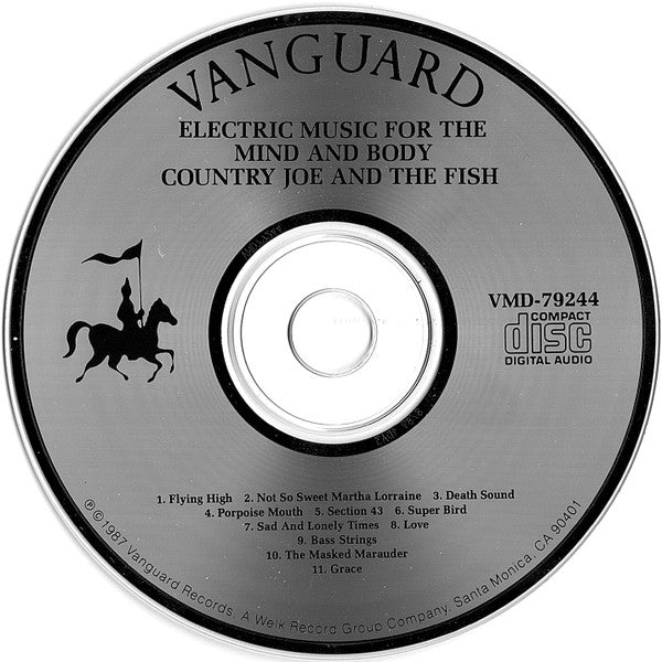 Country Joe And The Fish : Electric Music For The Mind And Body (CD, Album, RE, RM)