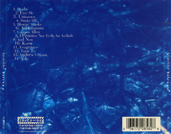 Arcwelder : Entropy (CD, Album)