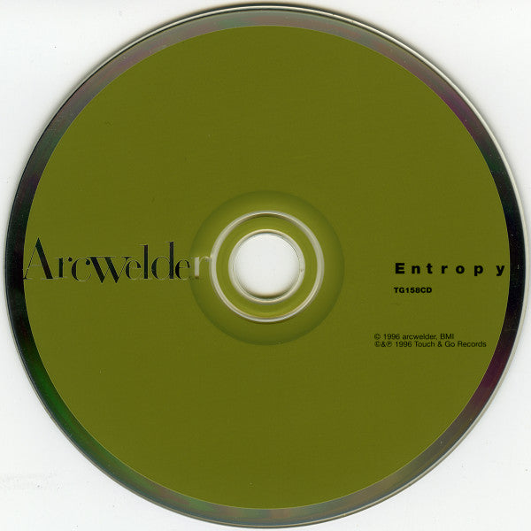 Arcwelder : Entropy (CD, Album)