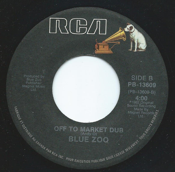 Blue Zoo : Cry Boy Cry (7")