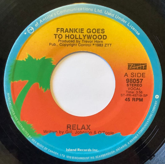 Frankie Goes To Hollywood : Relax (7", Single, Promo)