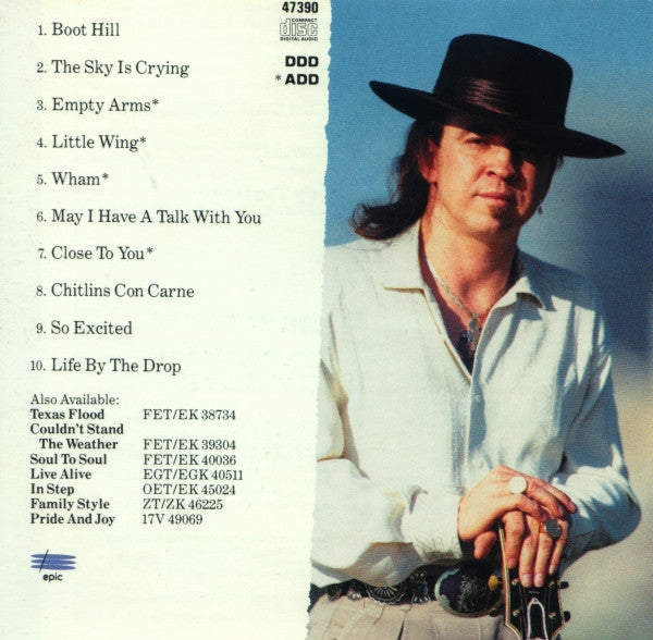 Stevie Ray Vaughan & Double Trouble : The Sky Is Crying (CD, Album, Club)