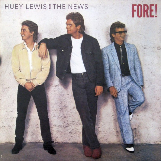Huey Lewis & The News : Fore! (LP, Album)