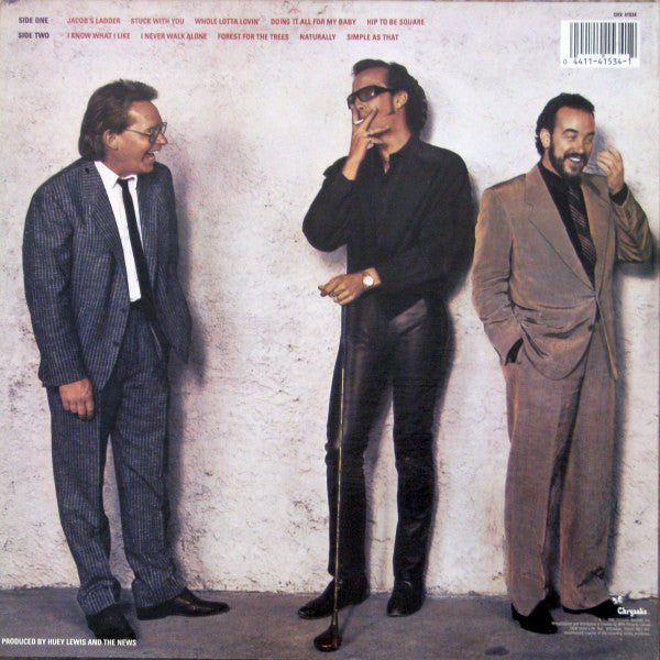 Huey Lewis & The News : Fore! (LP, Album)