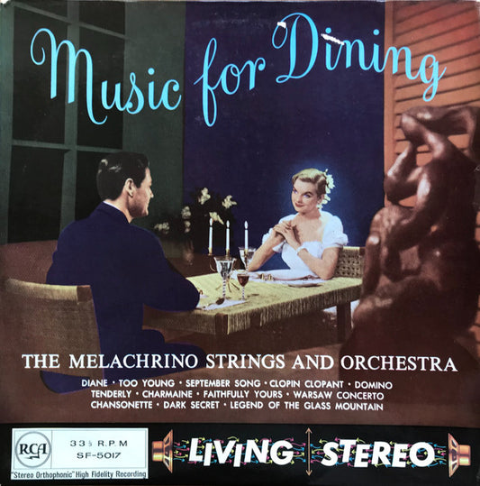 The Melachrino Strings : Music For Dining (LP, Album)