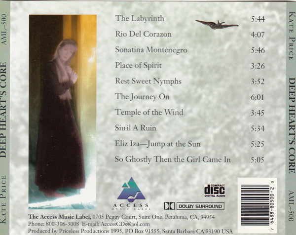 Kate Price : Deep Heart's Core (CD, Album, Multichannel, All)