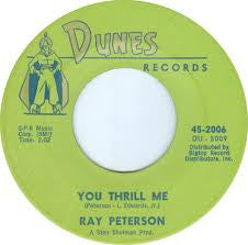 Ray Peterson : Missing You / You Thrill Me (7", MGM)