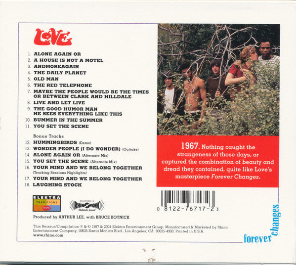 Love : Forever Changes (CD, Album, RE, RM, O-C)