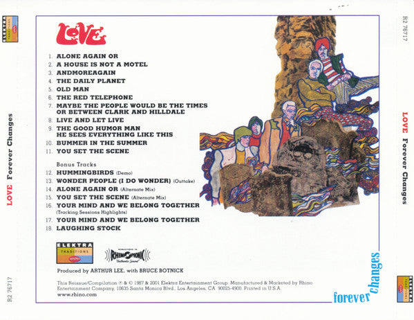 Love : Forever Changes (CD, Album, RE, RM, O-C)