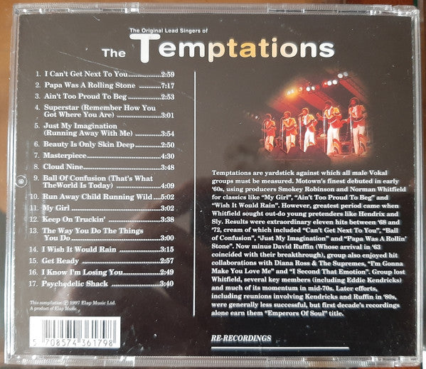 The Original Lead Singers Of The Temptations : Greatest Hits (CD)