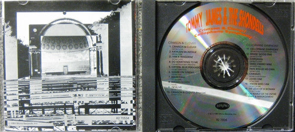 Tommy James & The Shondells : Crimson & Clover / Cellophane Symphony (CD, Album, Comp, RP)