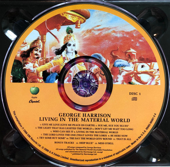 George Harrison : Living In The Material World (CD, Album, Ltd, RE, RM + DVD-V, Multichannel, NTSC)