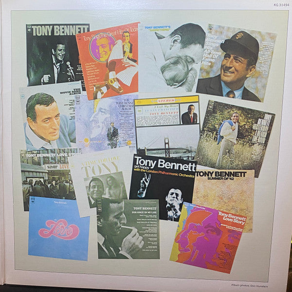 Tony Bennett : All Time Greatest Hits (2xLP, Comp, Mono, Gat)