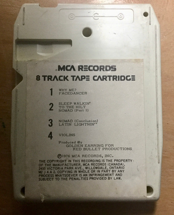 Golden Earring : To The Hilt (8-Trk)