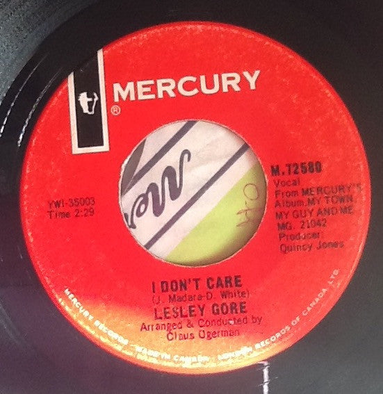 Lesley Gore : Off And Running (7")
