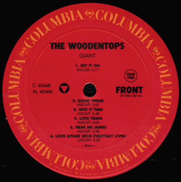 The Woodentops : Giant (LP, Album, Pit)