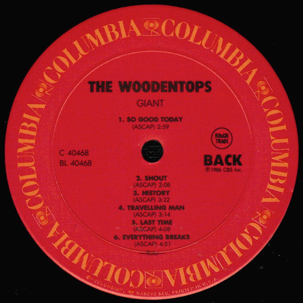 The Woodentops : Giant (LP, Album, Pit)
