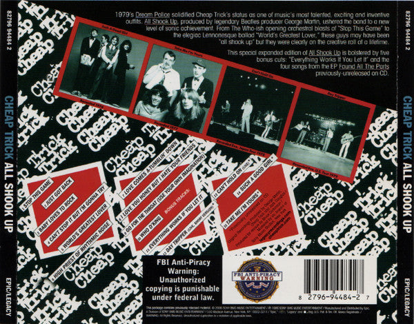 Cheap Trick : All Shook Up (CD, Album, RE, RM)