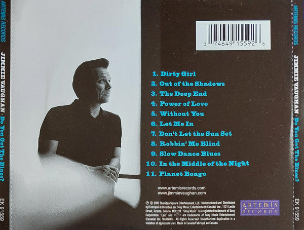 Jimmie Vaughan : Do You Get The Blues? (CD)