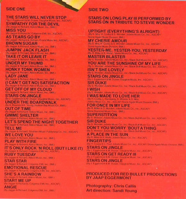 Stars On* : Stars On Long Play III (LP)