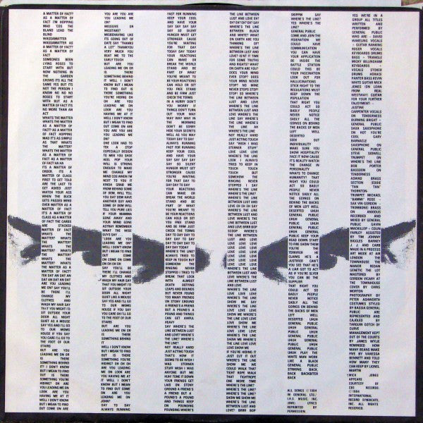 General Public : ...All The Rage (LP, Album)