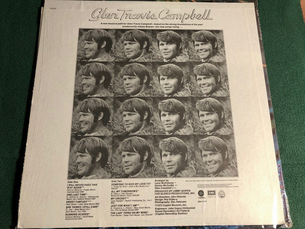 Glen Campbell : Glen Travis Campbell (LP, Album, Club)