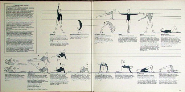 Various : Jane Fonda's Workout Record (2xLP, Comp, Gat)