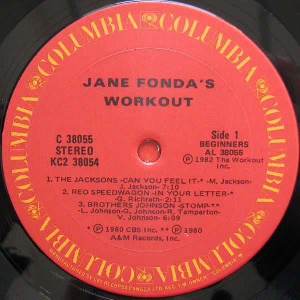 Various : Jane Fonda's Workout Record (2xLP, Comp, Gat)