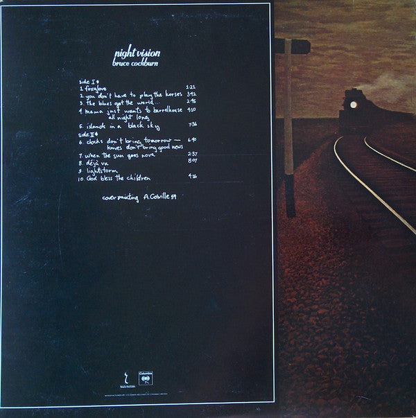 Bruce Cockburn : Night Vision (LP, Album)