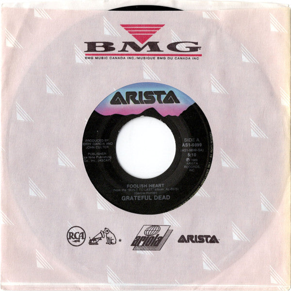Grateful Dead* : Foolish Heart (7", Single)